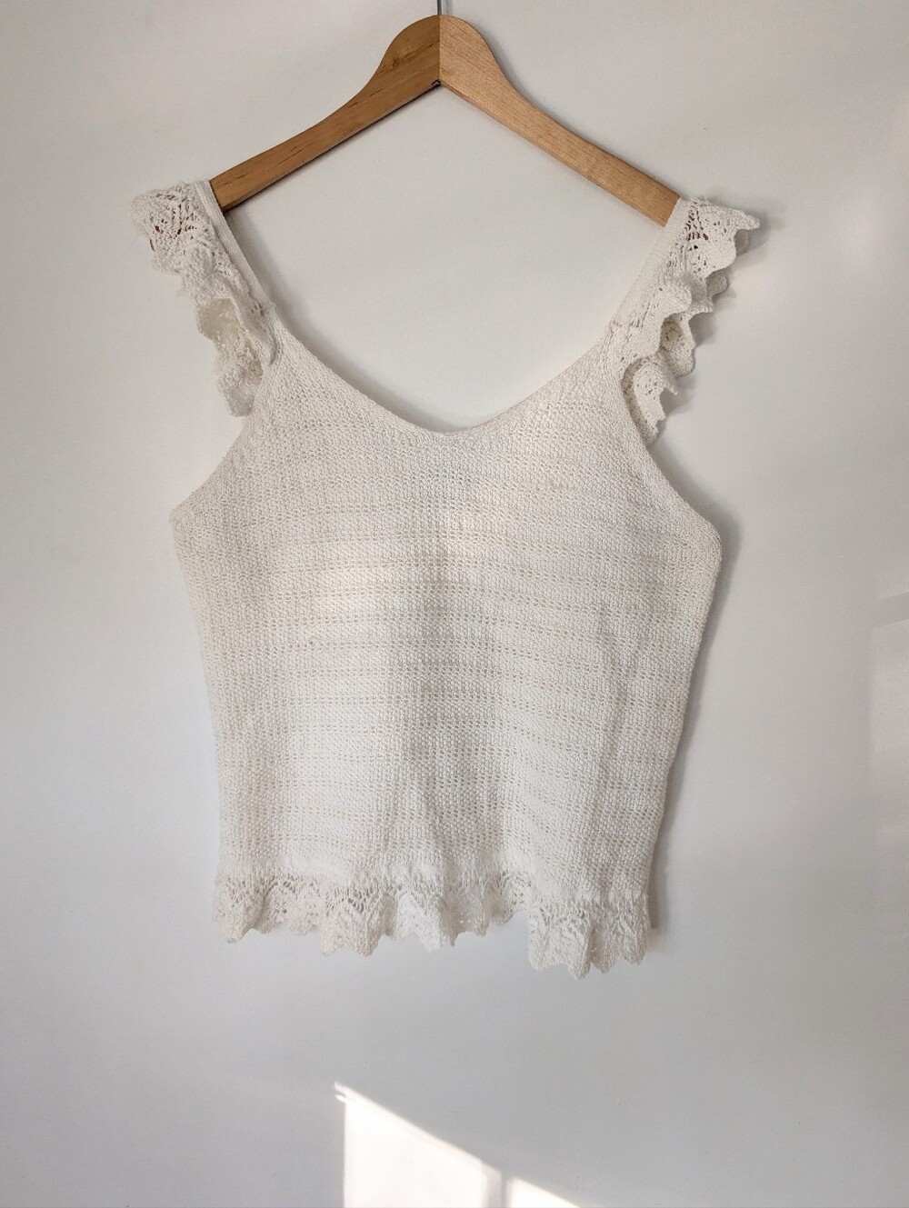 Crochet Tank Top Size L
